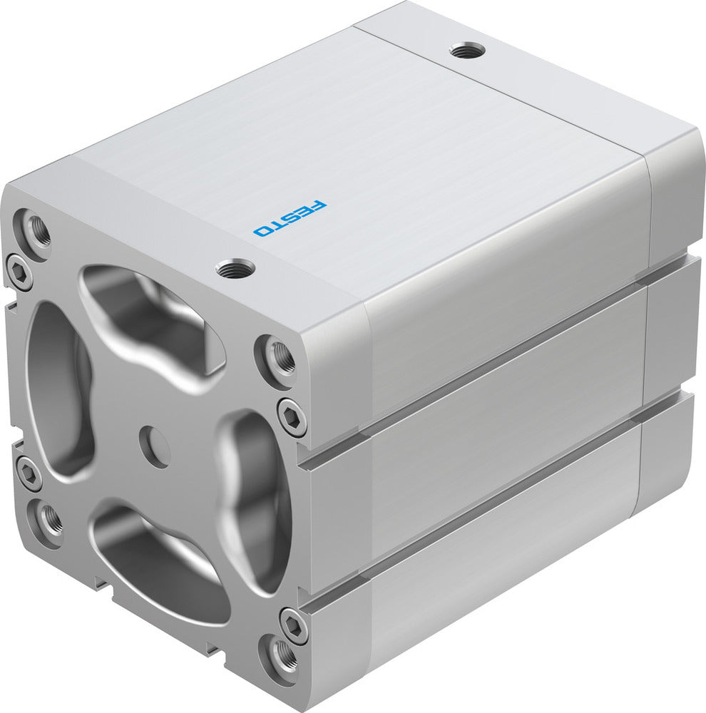 Festo Compact Cylinder 100mm Bore 80mm Stroke ISO 21287 Double Acting - 577207