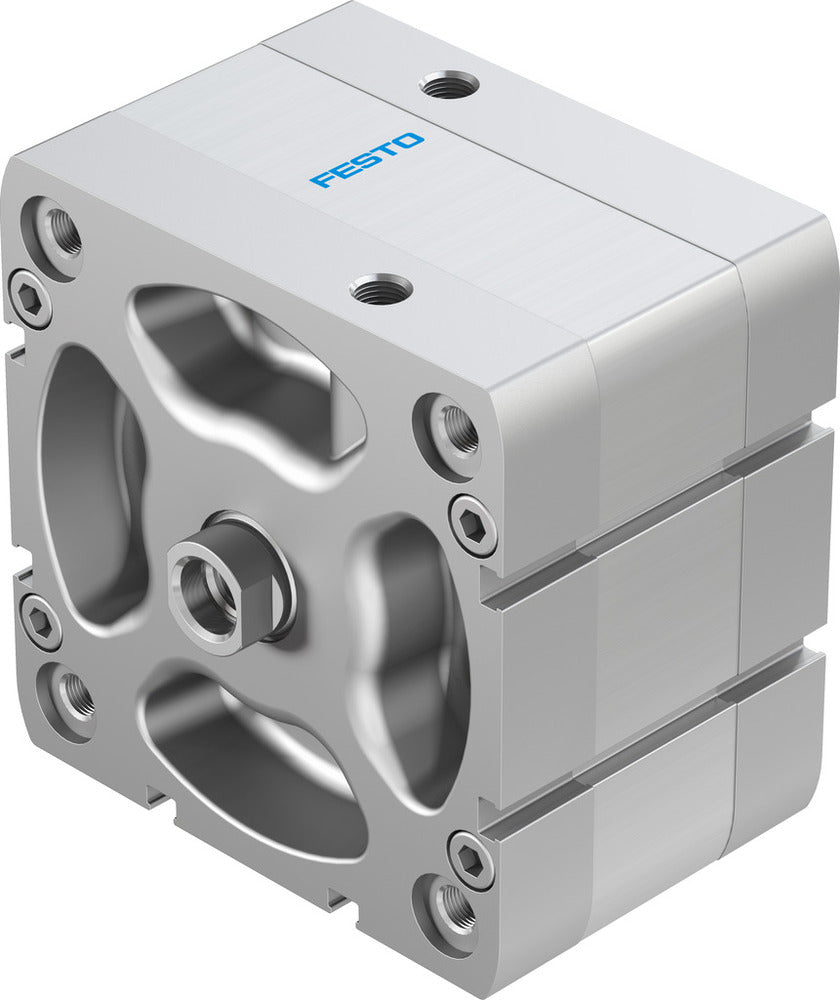 Festo Compacte Cilinder 100mm Boring 10mm Slag ISO 21287 Dubbelwerkend - 536384