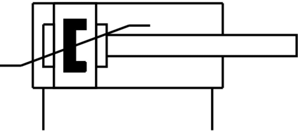 Festo Cylinder 63mm Bore 80mm Stroke ISO 15552 Double Acting - 1780908