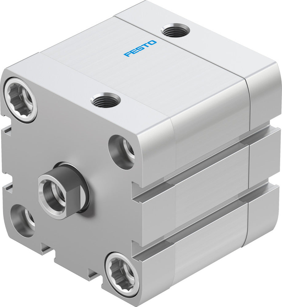 Festo Compact Cylinder 50mm Bore 20mm Stroke ISO 21287 Double Acting - 572684