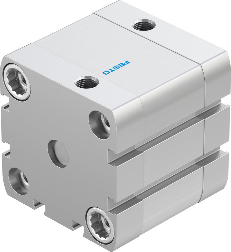 Festo Compacte Cilinder 50mm Boring 20mm Slag ISO 21287 Dubbelwerkend - 536323
