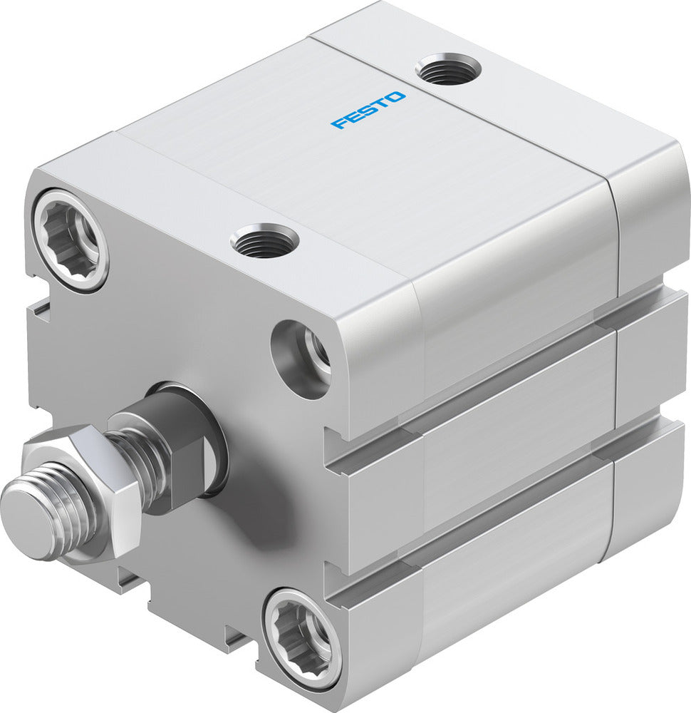 Festo Compact Cylinder 50mm Bore 25mm Stroke ISO 21287 Double Acting - 572694