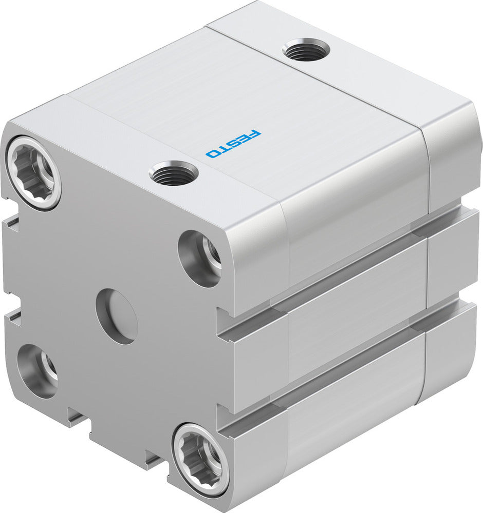 Festo Compact Cylinder 50mm Bore 25mm Stroke ISO 21287 Double Acting - 572694