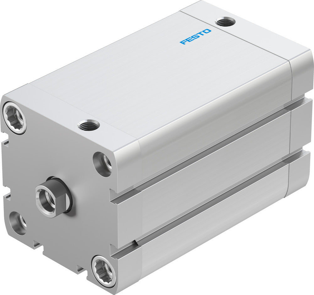 Festo Compacte Cilinder 63mm Boring 80mm Slag ISO 21287 Dubbelwerkend - 536350