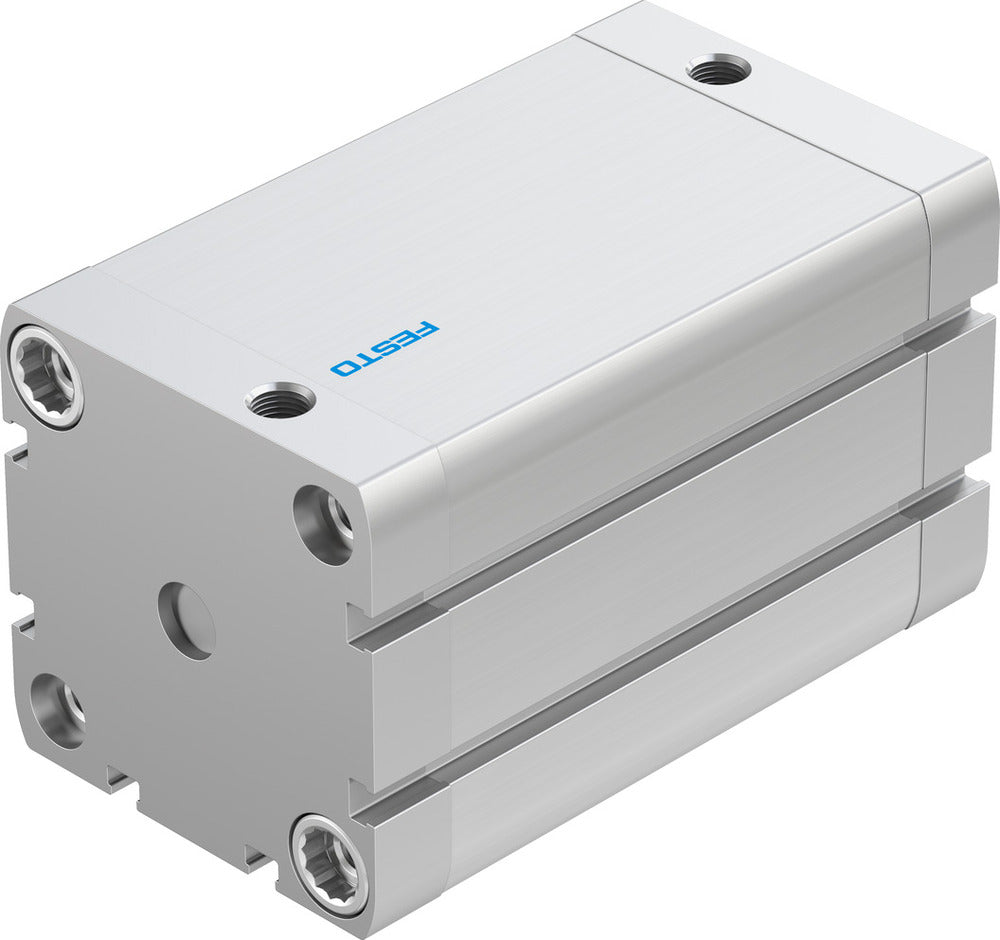 Festo Compacte Cilinder 63mm Boring 80mm Slag ISO 21287 Dubbelwerkend - 572708
