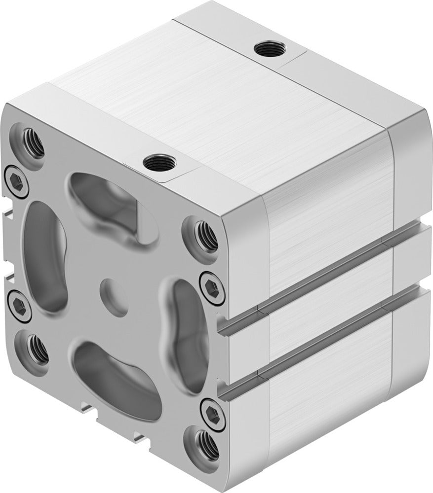 Festo Compacte Cilinder 80mm Boring 30mm Slag ISO 21287 Dubbelwerkend - 536367