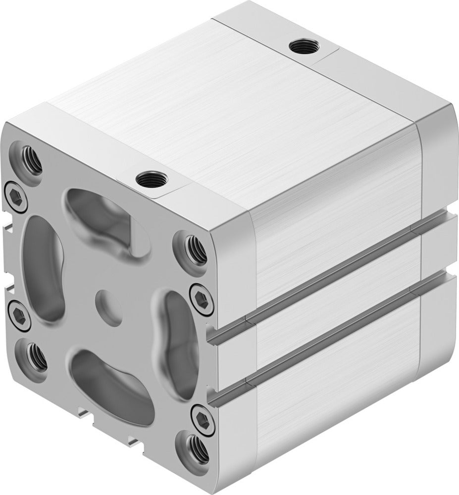 Festo Compacte Cilinder 80mm Boring 50mm Slag ISO 21287 Dubbelwerkend - 536369