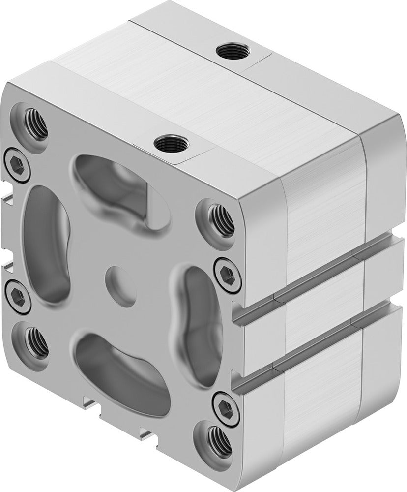 Festo Compacte Cilinder 80mm Boring 10mm Slag ISO 21287 Dubbelwerkend - 572727