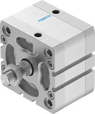 Festo Compact Cylinder 80mm Bore 15mm Stroke ISO 21287 Double Acting - 572728