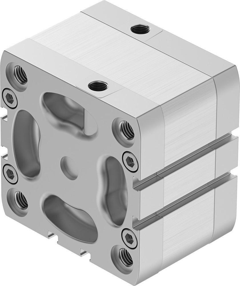 Festo Compacte Cilinder 80mm Boring 15mm Slag ISO 21287 Dubbelwerkend - 572728