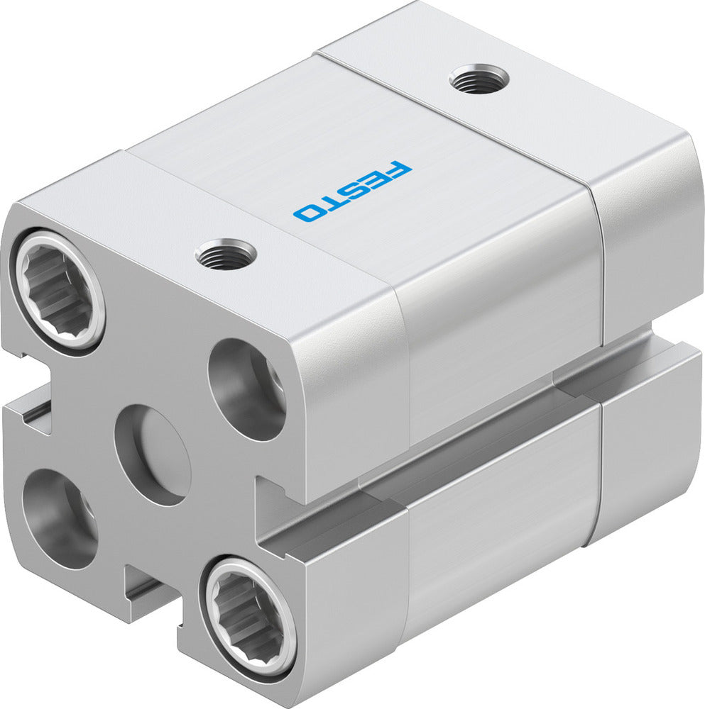 Festo Compacte Cilinder 20mm Boring 10mm Slag ISO 21287 Dubbelwerkend - 536243