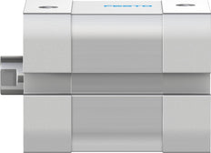 Festo Compacte Cilinder 20mm Boring 10mm Slag ISO 21287 Dubbelwerkend - 536243