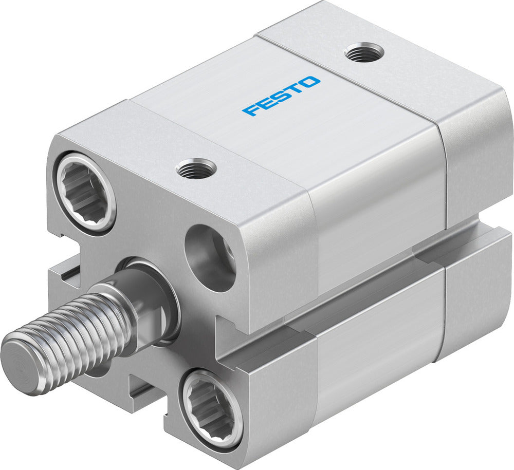 Festo Compacte Cilinder 20mm Boring 10mm Slag ISO 21287 Dubbelwerkend - 577166