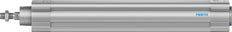Festo Cilinder 32mm Boring 200mm Slag ISO 15552 Dubbelwerkend - 1376429