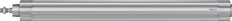 Festo Cilinder 32mm Boring 400mm Slag ISO 15552 Dubbelwerkend - 1376432