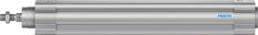 Festo Cilinder 32mm Boring 200mm Slag ISO 15552 Dubbelwerkend - 1376474