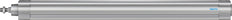 Festo Cilinder 40mm Boring 500mm Slag ISO 15552 Dubbelwerkend - 1376914
