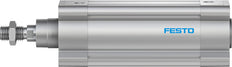 Festo Cilinder 80mm Boring 125mm Slag ISO 15552 Dubbelwerkend - 1383371