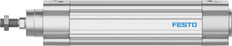 Festo Cilinder 40mm Boring 125mm Slag ISO 15552 Dubbelwerkend - 3660624