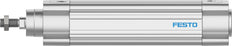 Festo Cilinder 40mm Boring 125mm Slag ISO 15552 Dubbelwerkend - 3660768