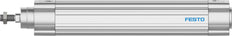 Festo Cilinder 40mm Boring 200mm Slag ISO 15552 Dubbelwerkend - 3660771