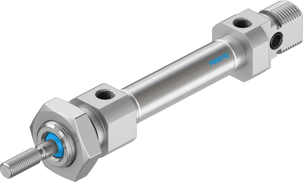 Festo Compacte Cilinder 25mm Boring 15mm Slag Enkelwerkend - 157269 Festo Compacte Cilinder 25mm Boring 15mm Slag Enkelwerkend - 157269