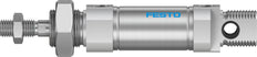 Festo Cilinder 25mm Boring 10mm Slag ISO 6432 Dubbelwerkend - 1908312