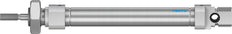 Festo Cilinder 10mm Boring 50mm Slag ISO 6432 Dubbelwerkend - 19186