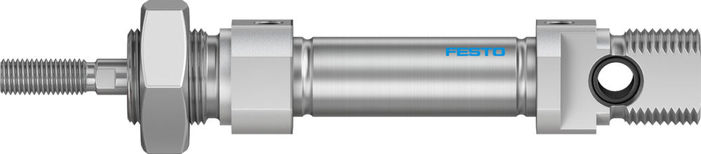 Festo Cilinder 12mm Boring 10mm Slag ISO 6432 Dubbelwerkend - 19189