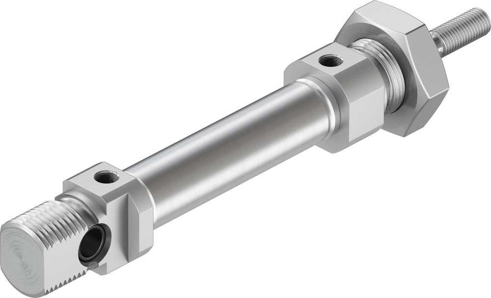 Festo Cilinder 12mm Boring 25mm Slag ISO 6432 Dubbelwerkend - 19190