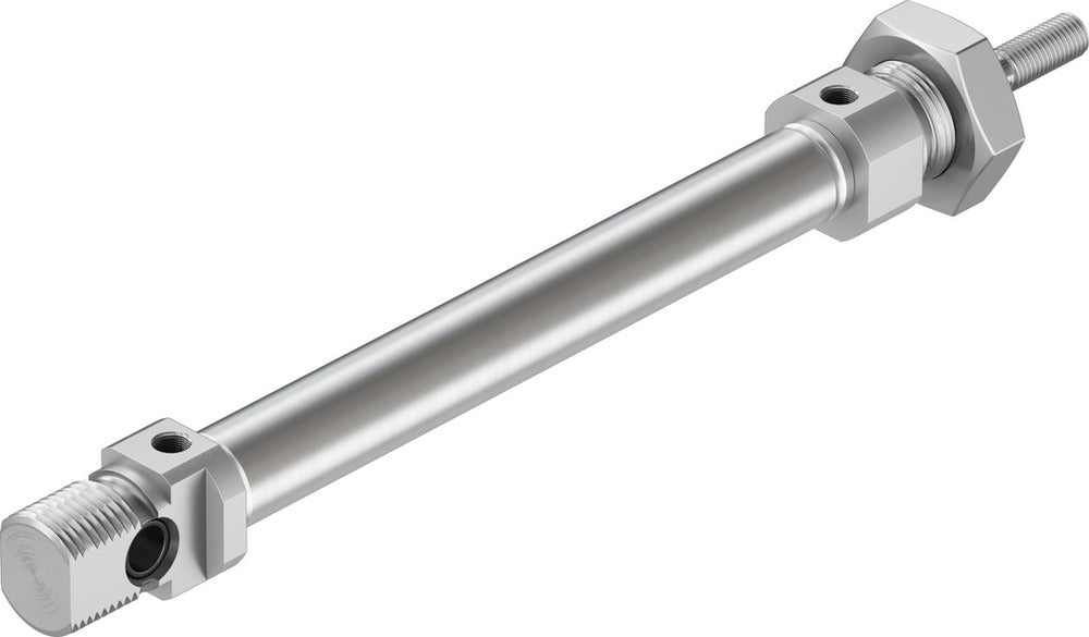 Festo Cilinder 12mm Boring 80mm Slag ISO 6432 Dubbelwerkend - 19193