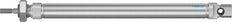 Festo Cilinder 16mm Boring 160mm Slag ISO 6432 Dubbelwerkend - 559269