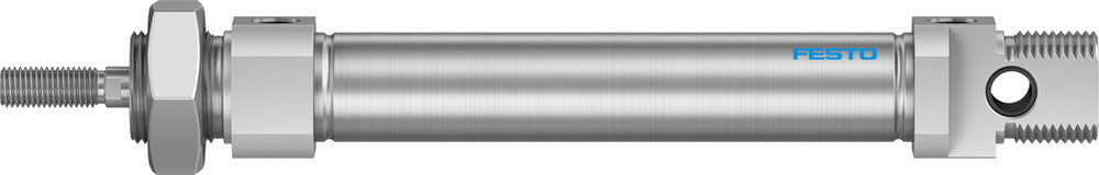 Festo Cilinder 20mm Boring 80mm Slag ISO 6432 Dubbelwerkend - 19211