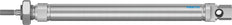 Festo Cilinder 16mm Boring 125mm Slag ISO 6432 Dubbelwerkend - 19233