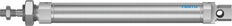 Festo Cilinder 25mm Boring 160mm Slag ISO 6432 Dubbelwerkend - 19250