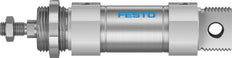 Festo Ronde Cilinder 40mm Boring 25mm Slag Dubbelwerkend - 196030
