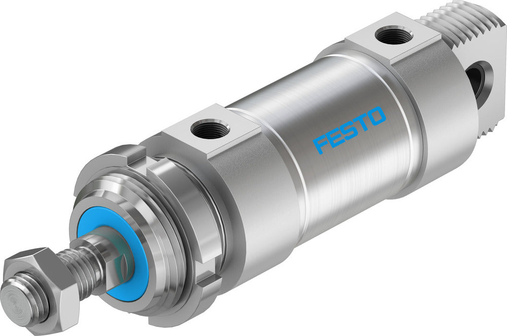 Festo Round Cylinder 50mm Bore 25mm Stroke Double Acting - 196040