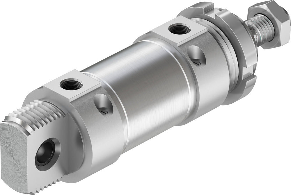 Festo Round Cylinder 50mm Bore 25mm Stroke Double Acting - 196040