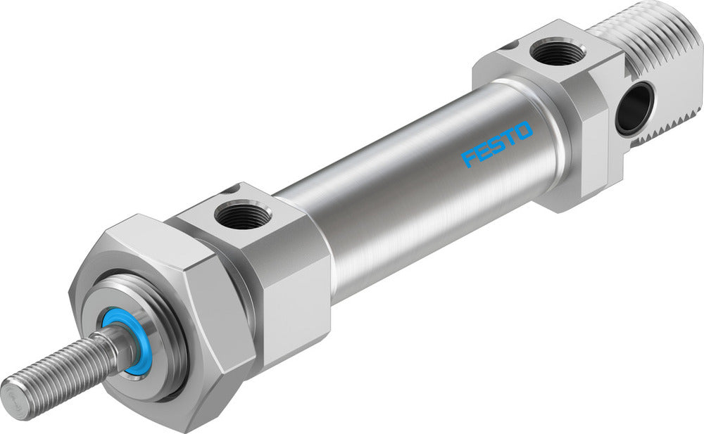 Festo Cilinder 20mm Boring 25mm Slag ISO 6432 Dubbelwerkend - 33974