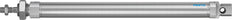 Festo Cilinder 25mm Boring 250mm Slag ISO 6432 Dubbelwerkend - 559290