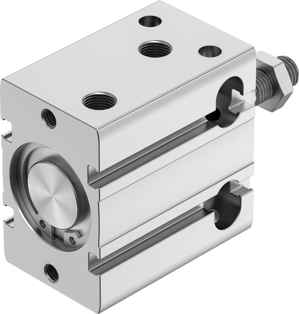 Festo Compact Cylinder 32mm Bore 15mm Stroke Double Acting - 4828467