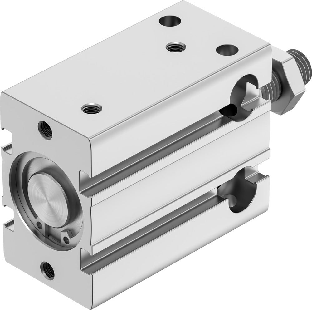 Festo Compact Cylinder 25mm Bore 15mm Stroke Double Acting - 4829572