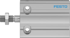Festo Compacte Cilinder 25mm Boring 20mm Slag Dubbelwerkend - 4829573