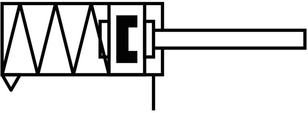Festo Stoppercilinder 32mm Boring 20mm Slag Enkelwerkend - 576103