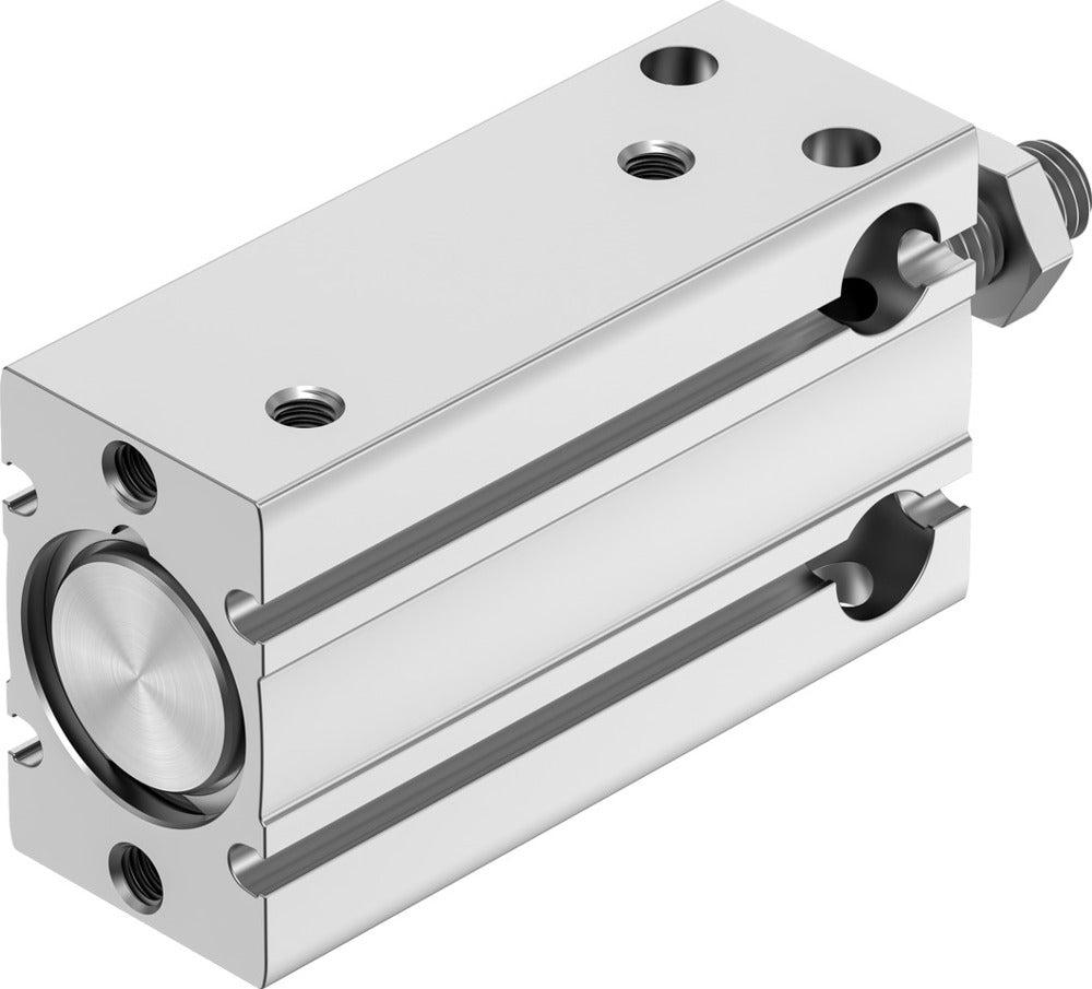 Festo Compacte Cilinder 20mm Boring 25mm Slag Dubbelwerkend - 4840803