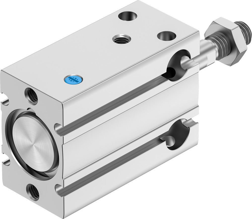 Festo Compacte Cilinder 20mm Boring 10mm Slag Enkelwerkend - 4840811