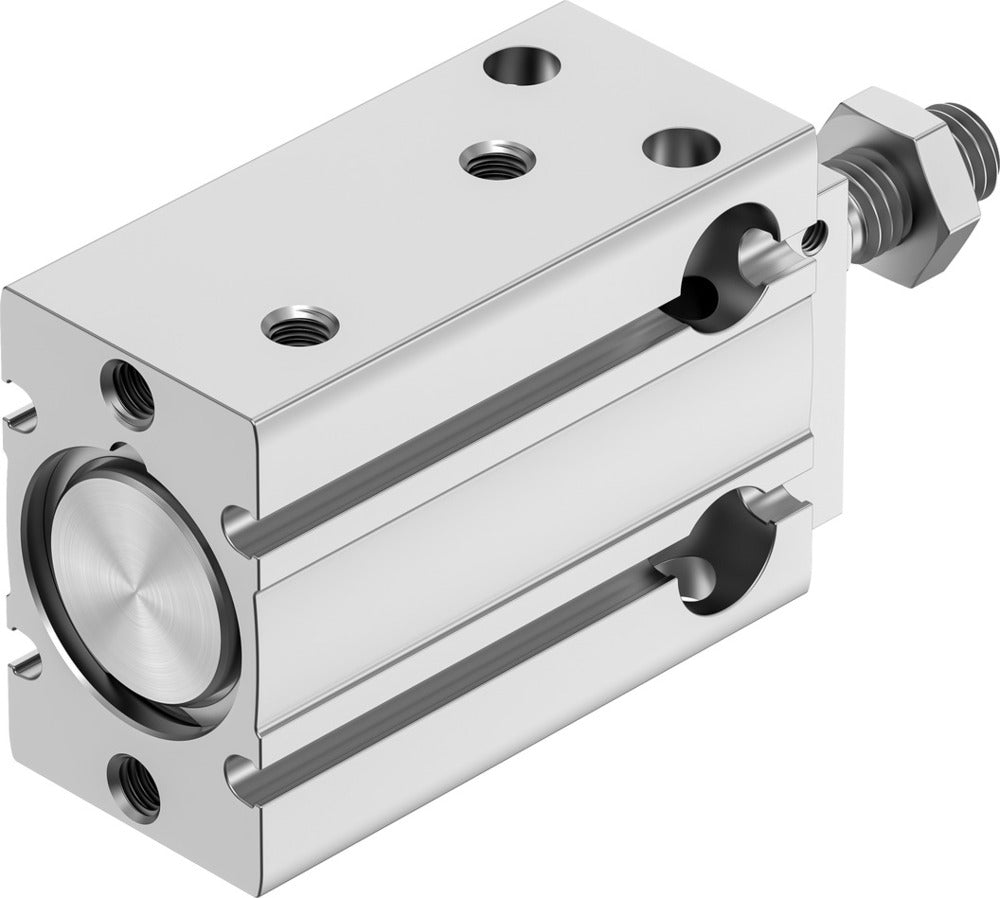 Festo Compacte Cilinder 20mm Boring 10mm Slag Dubbelwerkend - 4840814