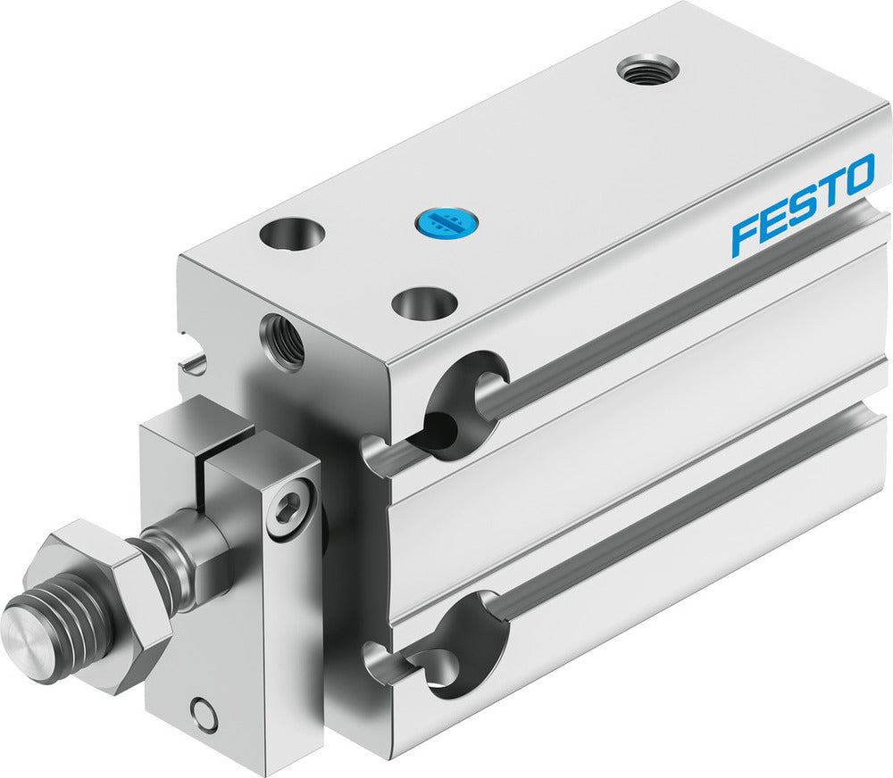 Festo Compact Cylinder 20mm Bore 15mm Stroke Single Acting - 4840823