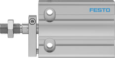 Festo Compacte Cilinder 25mm Boring 20mm Slag Dubbelwerkend - 4840827