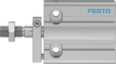 Festo Compacte Cilinder 25mm Boring 10mm Slag Enkelwerkend - 4840836